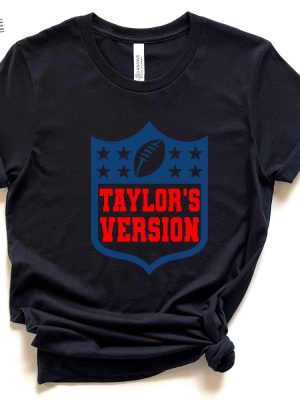 Tays Version Football Sweatshirt Go Taylors Boyfriend Sweatshirt Eye Catching Concert Shirt Taylor Swift Super Bowl Party Taylor Swift Super Bowl Shirt Unique revetee 4