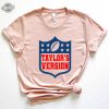 Tays Version Football Sweatshirt Go Taylors Boyfriend Sweatshirt Eye Catching Concert Shirt Taylor Swift Super Bowl Party Taylor Swift Super Bowl Shirt Unique revetee 6