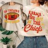 Karma Is The Guy On The Chiefs Shirt Chiefs Era Shirt Go Taylors Boyfriend Taylor Swift Super Bowl Party Taylor Swift Super Bowl Shirt Unique revetee 5