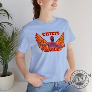 Jason Kelce Chiefs Eagle Unisex Shirt giftyzy 2