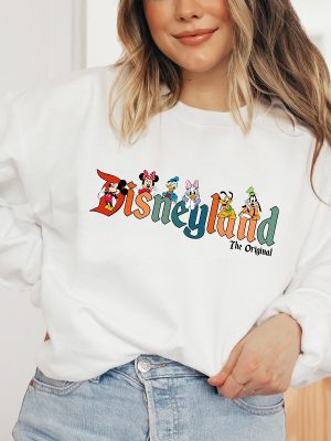 Disneyland The Original Sweatshirt Mickey And Friends Shirt Mickey Disneyland Shirt Disney Shirt For Women And Men Disneyland Shirt Unique revetee 2 1