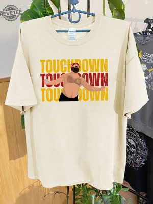 Chiefs Touchdown Jason Kelce Shirtless Shirt Kansas City Kc Over Heart Lets Go Chiefs Tee Super Bowl Kansas City Chiefs Unique revetee 2