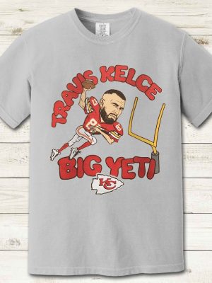 Travis Kelce Big Yeti Shirt T Shirt Hoodie Sweatshirt Long Sleeve Unisex Classic Fit Unique Why Is Travis Kelce Called The Big Yeti revetee 2