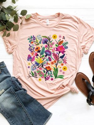 Wildflower Tshirt Wild Flowers Shirt Floral T Shirt Flower Shirt Gift For Women Ladies Shirts Best Friend Gift Shirt Nature Lover Shirt Unique revetee 3