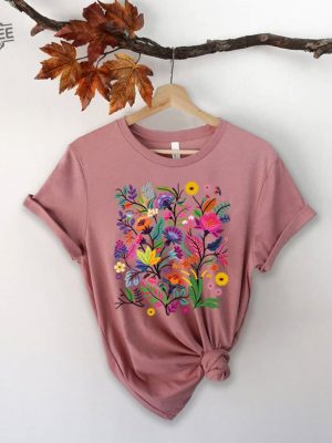 Wildflower Tshirt Wild Flowers Shirt Floral T Shirt Flower Shirt Gift For Women Ladies Shirts Best Friend Gift Shirt Nature Lover Shirt Unique revetee 4