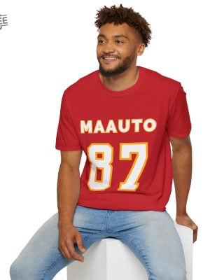 Travis Kelce Maauto Shirt Travis Kelce Chiefs Kingdom Kelce Chiefs Shirt Gift For Him Gift For Here Unique revetee 3