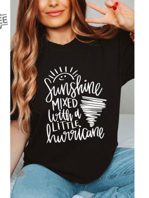 Hurricane Shirt Vacation Graphic Tees Sunshine Shirt Funny T Shirt Summer Shirt Sarcastic Gifts Nature T Shirt Shirt For Women Unique revetee 2