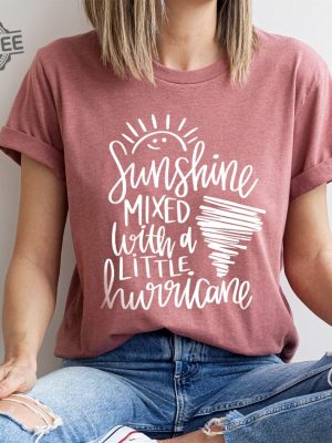 Hurricane Shirt Vacation Graphic Tees Sunshine Shirt Funny T Shirt Summer Shirt Sarcastic Gifts Nature T Shirt Shirt For Women Unique revetee 3