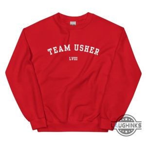 usher super bowl shirt sweatshirt hoodie mens womens kids team usher halftime show sweater usher crewneck superbowl funny tee shirts gift for fans laughinks 3