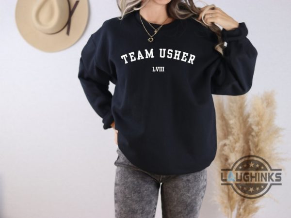 usher super bowl shirt sweatshirt hoodie mens womens kids team usher halftime show sweater usher crewneck superbowl funny tee shirts gift for fans laughinks 9