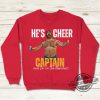 Kelce Brothers Jason Kelce No Shirt Hes Cheer Captain Travis Kelce Kansas City Chiefs Shirt Sweatshirt Hoodie trendingnowe 2