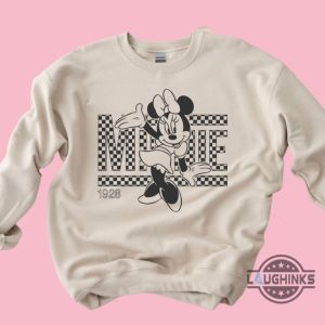 minnie sweatshirt tshirt hoodie mens womens disneyland sweater disney cartoon character minnie mouse shirts vintage mickey and friends 1928 tee retro laughinks 2