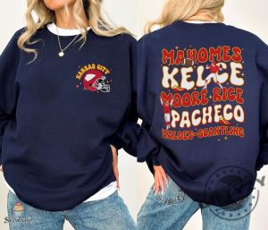 Kansas City Football Players Shirt Kansas City Football Sweatshirt Football Hoodie Kansas City Tshirt Football Fan Gift giftyzy 3