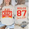 In My Chiefs Era Travis Kelce Sweatshirt Football Chiefs Shirt Travis Kelce Swift Shirt Travis Kelce Football Nfl Shirt trendingnowe 2