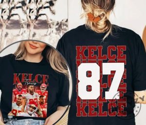 Travis Kelce Shirt In My Kelce Era Sweatshirt Travis Kelce The Eras Tshirt Football Hoodie Vintage Bootleg 90S Graphic Shirt giftyzy 3