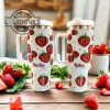 strawberry tumbler 40oz thirst quencher stanley tumbler dupe 40 oz stainless steel travel cups with handle and straw laughinks 1