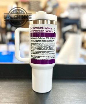 veterinarian tumbler 40oz thirst quencher stanley tumbler dupe 40 oz stainless steel travel cups with handle and straw laughinks 1 1