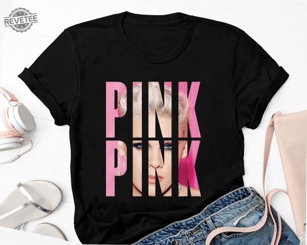 Pink 2023 Tour Shirt Pnk Concert Merch Pnk Pink Singer Shirt Fan Gift Pnk Summer Carnival Festival Unisex Shirt P Nk Tour 2024 Unique revetee 1