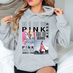 Pnk Pink Singer Summer Carnival 2024 Tour Tshirt Trustfall Album Shirt P Nk Tour 2023 P Nk Songs P Nk Summer Carnival 2024 Unique revetee 4