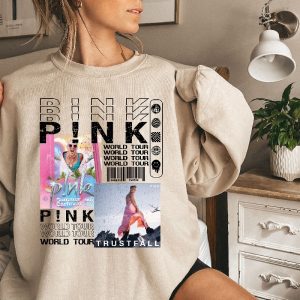 Pnk Pink Singer Summer Carnival 2024 Tour Tshirt Trustfall Album Shirt P Nk Tour 2023 P Nk Songs P Nk Summer Carnival 2024 Unique revetee 5