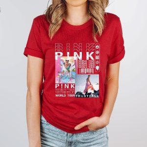 Pnk Pink Singer Summer Carnival 2024 Tour Tshirt Trustfall Album Shirt P Nk Tour 2023 P Nk Songs P Nk Summer Carnival 2024 Unique revetee 7
