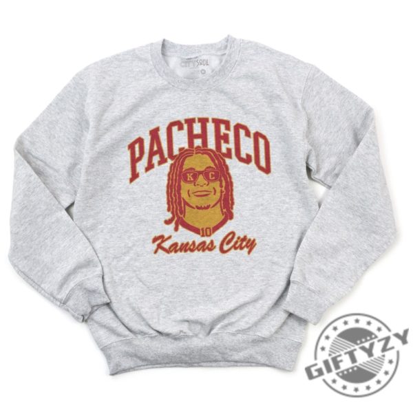 Kansas City Football Pacheco Shirt Favorite Player 10 Tshirt Isiah Pacheco Sweatshirt Hc Football Hoodie Trendy Shirt giftyzy 2