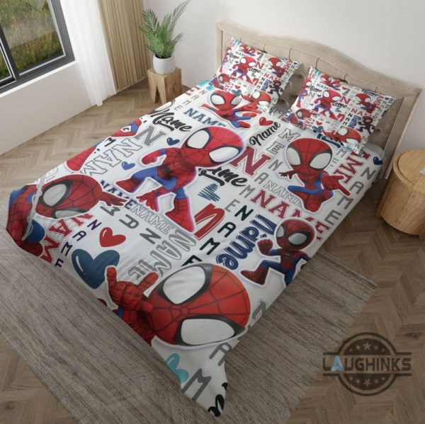 spider man blanket personalized name spiderman friends blankets fleece sherpa throw cozy plush custom marvel super hero superhero room decoration gift laughinks 2