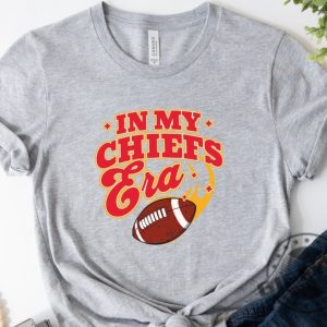 In My Chiefs Era Shirt Kansas City Football Tshirt Kc Football Chiefs Hoodie Chiefs Fan Gift Kc Game Sweatshirt Chiefs Jersey Kingdom Shirt giftyzy 3