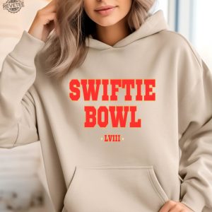 Swiftie Bowl 2024 Taylor Swift Football Sweatshirt Swiftie Super Bowl Taylors Version Taylor Swift Super Bowl Party Taylor Swift Super Bowl Shirt Unique revetee 4