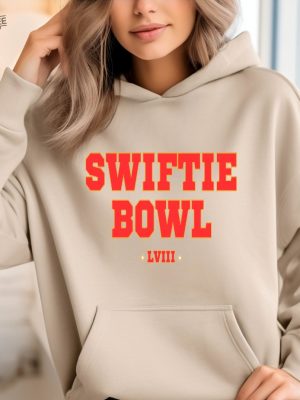 Swiftie Bowl 2024 Taylor Swift Football Sweatshirt Swiftie Super Bowl Taylors Version Taylor Swift Super Bowl Party Taylor Swift Super Bowl Shirt Unique revetee 4