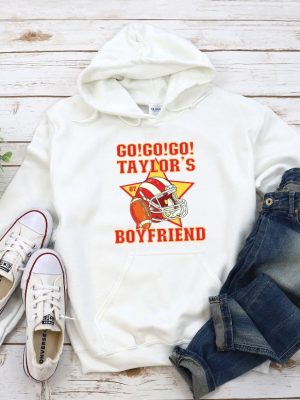 Go Go Taylors Boyfriend Jersey Unisex Hoodie Sweatshirt Taylor Swift Cute Swiftie Sweatshirt Go Taylors Boyfriend Tshirt Unique revetee 2