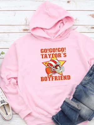 Go Go Taylors Boyfriend Jersey Unisex Hoodie Sweatshirt Taylor Swift Cute Swiftie Sweatshirt Go Taylors Boyfriend Tshirt Unique revetee 6