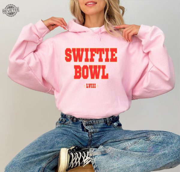 Swiftie Bowl 2024 Taylor Swift Football Sweatshirt Super Bowl Taylors Version Cute 2024 Superbowl Tee Swiftie Super Bowl Shirt Super Bowl 2024 Unique revetee 3