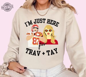 In My Kelce Era Sweatshirt Super Bowl Swift Kansas City Sweatshirt Is Taylor Swift Going To The Super Bowl Kansas City Chiefs 49Ers Super Bowl Unique revetee 3