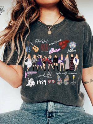 Taylor Swiftie Shirt Eras Tour Shirt Eras Tour Outfit Red Midnights 1989 Lover Merch Taylor Swiftie Shirt Swiftie Test Taylor Swift Songs Unique revetee 2