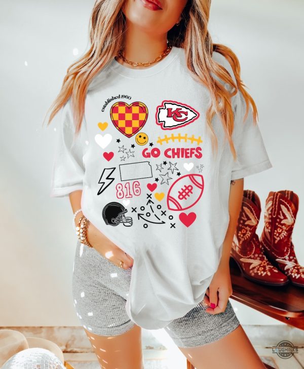 chiefs game day shirt front design only kansas city chiefs tshirt sweatshirt hoodie mens womens nfl kc funny tee gift for fans laughinks 1 1