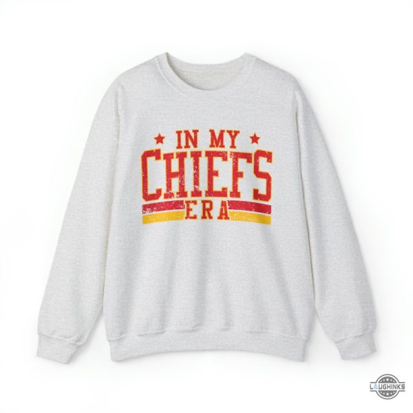 in my chiefs era sweatshirt front design only kansas city chiefs tshirt sweatshirt hoodie mens womens nfl kc funny tee gift for fans laughinks 1