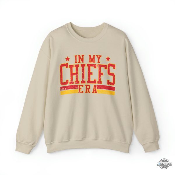 in my chiefs era sweatshirt front design only kansas city chiefs tshirt sweatshirt hoodie mens womens nfl kc funny tee gift for fans laughinks 1 5