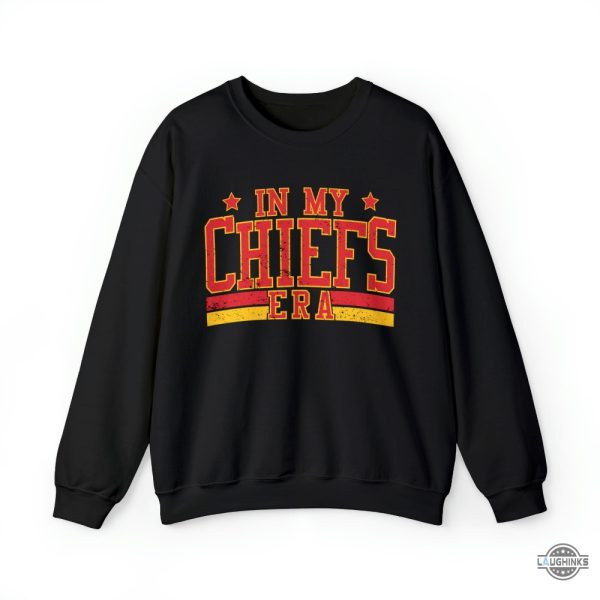 in my chiefs era sweatshirt front design only kansas city chiefs tshirt sweatshirt hoodie mens womens nfl kc funny tee gift for fans laughinks 1 8
