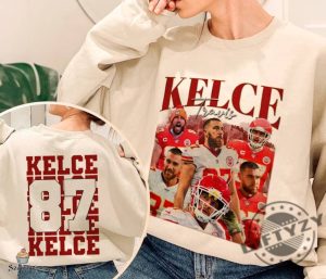 Travis Kelce Shirt Football Kc Jersey Tshirt In My Kelce Era Sweatshirt Travis Kelce Hoodie Football Shirt giftyzy 2