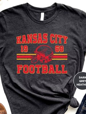 Vintage Kansas City Football Tshirt Chiefs Afterparty Chiefs Are All In Shirt Karma Is The Guy On The Chiefs T Shirt Chiefs Championships Unique revetee 3