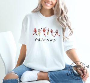 Chiefs And Niners Super Friends Shirt San Fransisco And Kansas City Hoodie Purdy Mahomes Pacheco Mccaffrey Kelce Aiyuk Tshirt Trendy Sweatshirt Fan Gift giftyzy 4