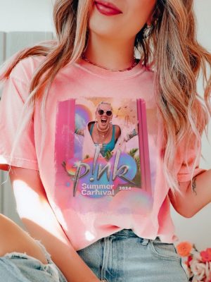 Pnk Summer Carnival 2024 Tour Shirt P Nk Summer Carnival 2024 P Nk 2024 Tour P Nk Just Like Fire P Nk Songs P Nk Merch Unique revetee 2