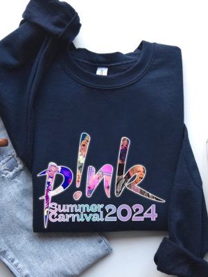 Pnk Pink Singer Summer Carnival 2024 Tour Shirt P Nk Summer Carnival 2024 P Nk 2024 Tour P Nk Just Like Fire P Nk Songs P Nk Merch Unique revetee 3 3