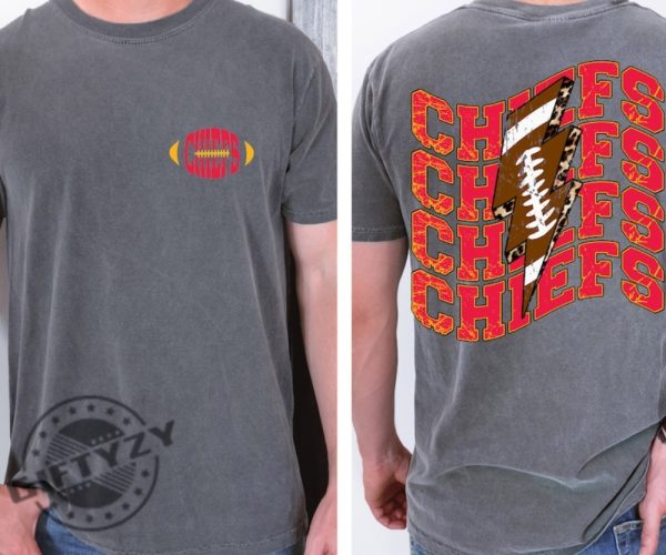Vintage Style Chiefs Football Shirt Kansas City Football Sweatshirt Womens Mens Hoodie Chiefs Tshirt Funny Gift giftyzy 3
