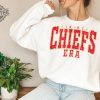 Kansas City Chief Era Shirt Kc Chiefs Football Shirt Kelce Eras American Football Shirt Travis Kelce Shirt Football Fan Gifts Unique revetee 1