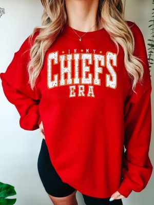 Kansas City Chief Era Shirt Kc Chiefs Football Shirt Kelce Eras American Football Shirt Travis Kelce Shirt Football Fan Gifts Unique revetee 5