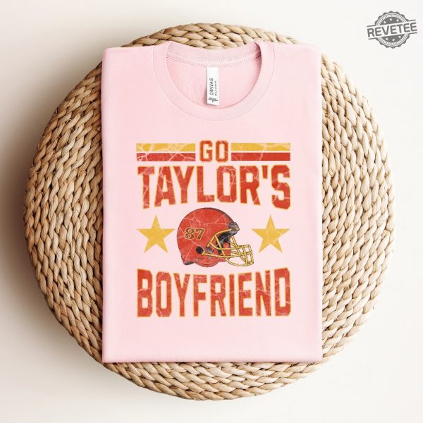 Super Bowl T Shirt Kansas City Chiefs Kelce Swiftie Football Tee 49Ers Football Game Lucky 13 Go Taylor Swift Boyfriend Shirt Super Bowl Tee Unique revetee 1