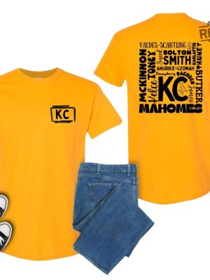 Kansas City Chiefs T Shirt Kc Chiefs Sunday Football Football Shirt Mahomes Kelce T Shirt Kc Apparel Kansas City Football Tee Unique revetee 2