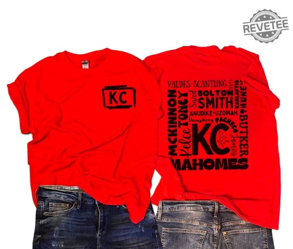 Kansas City Chiefs T Shirt Kc Chiefs Sunday Football Football Shirt Mahomes Kelce T Shirt Kc Apparel Kansas City Football Tee Unique revetee 3